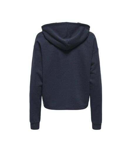 Sweat à capuche marine femme  only play life