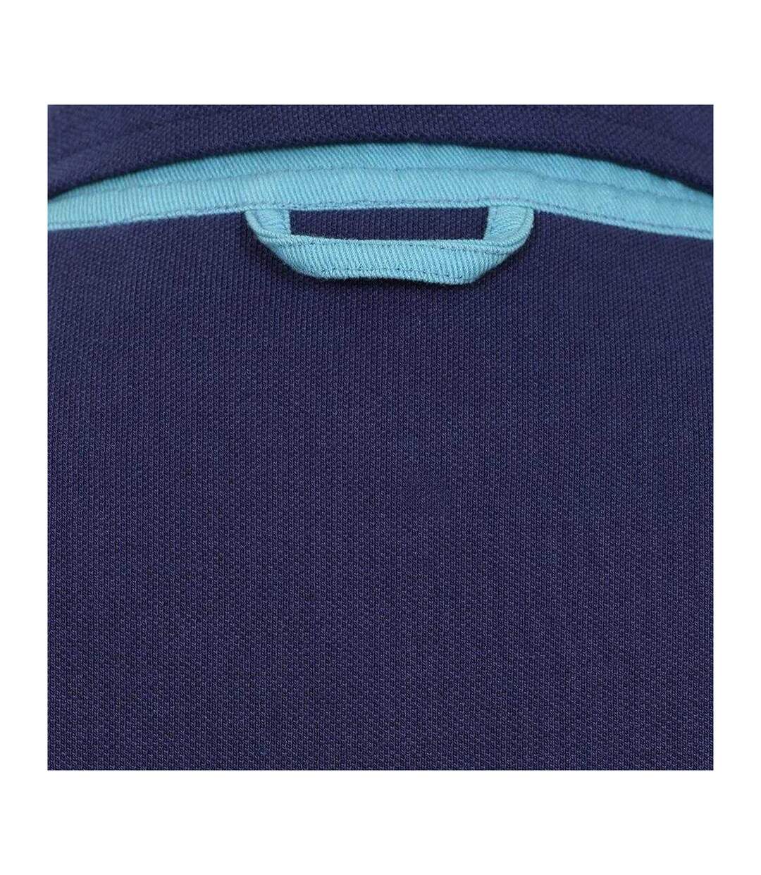 Womens/ladies Plain Polo Shirt Twilight Lazy Jacks-4