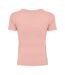 Womens/ladies Trinkey Ringer T-shirt Pink Jack Wills-3