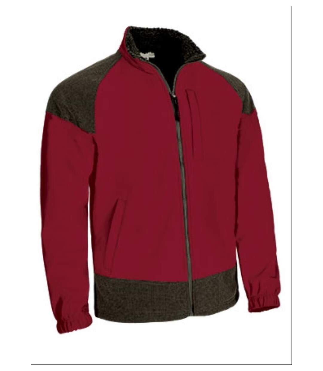 Veste softshell - Homme - CALEDONIA - rouge-1