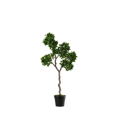 Plante Artificielle en Pot Ficus 37cm Vert