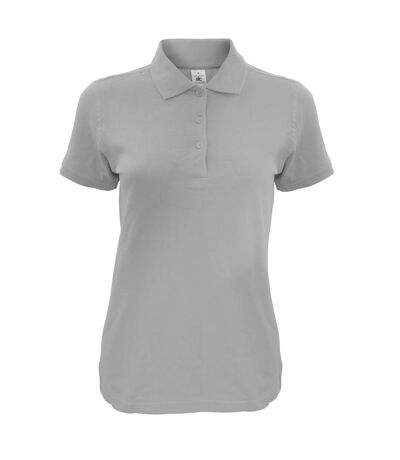B&C Womens/Ladies Safran Timeless Polo Shirt (Heather Grey) - UTRW4828