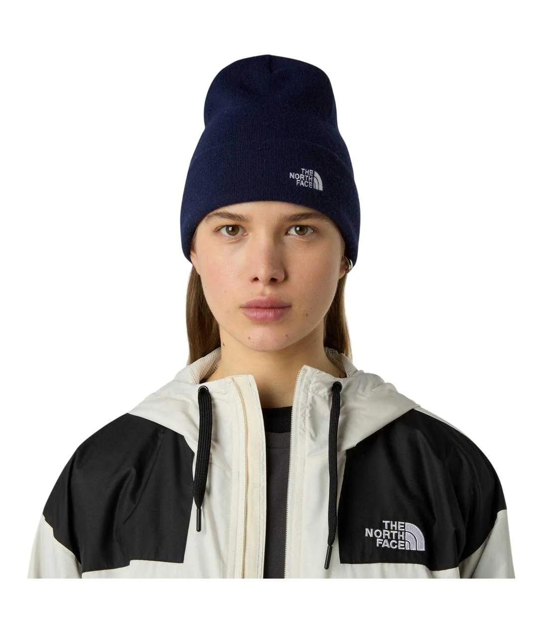 Womens/ladies Norm Beanie Navy The North Face-4