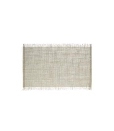 Set de Table en Jute Frange 30x45cm Beige