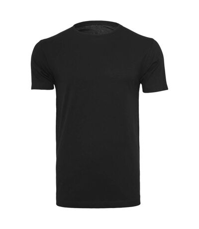 Build Your Brand Mens Light T-Shirt Round Neck (Black) - UTRW5816