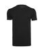 Build Your Brand Mens Light T-Shirt Round Neck (Black)