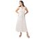 Robe longue coupe cintrée SERAPHINE beige Coton Du Monde-1