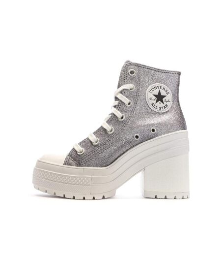 Baskets argentés femme converse chuck 70 deluxe