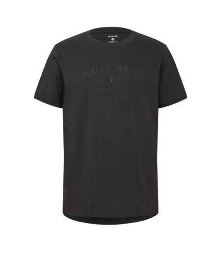 T-shirt Motif/style Surf Homme Noir Hurley