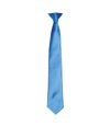 Premier Colors Mens Satin Clip Tie (Strawberry Red) (One Size)