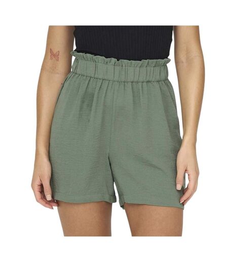Short kaki femme jdy paperbag - 36