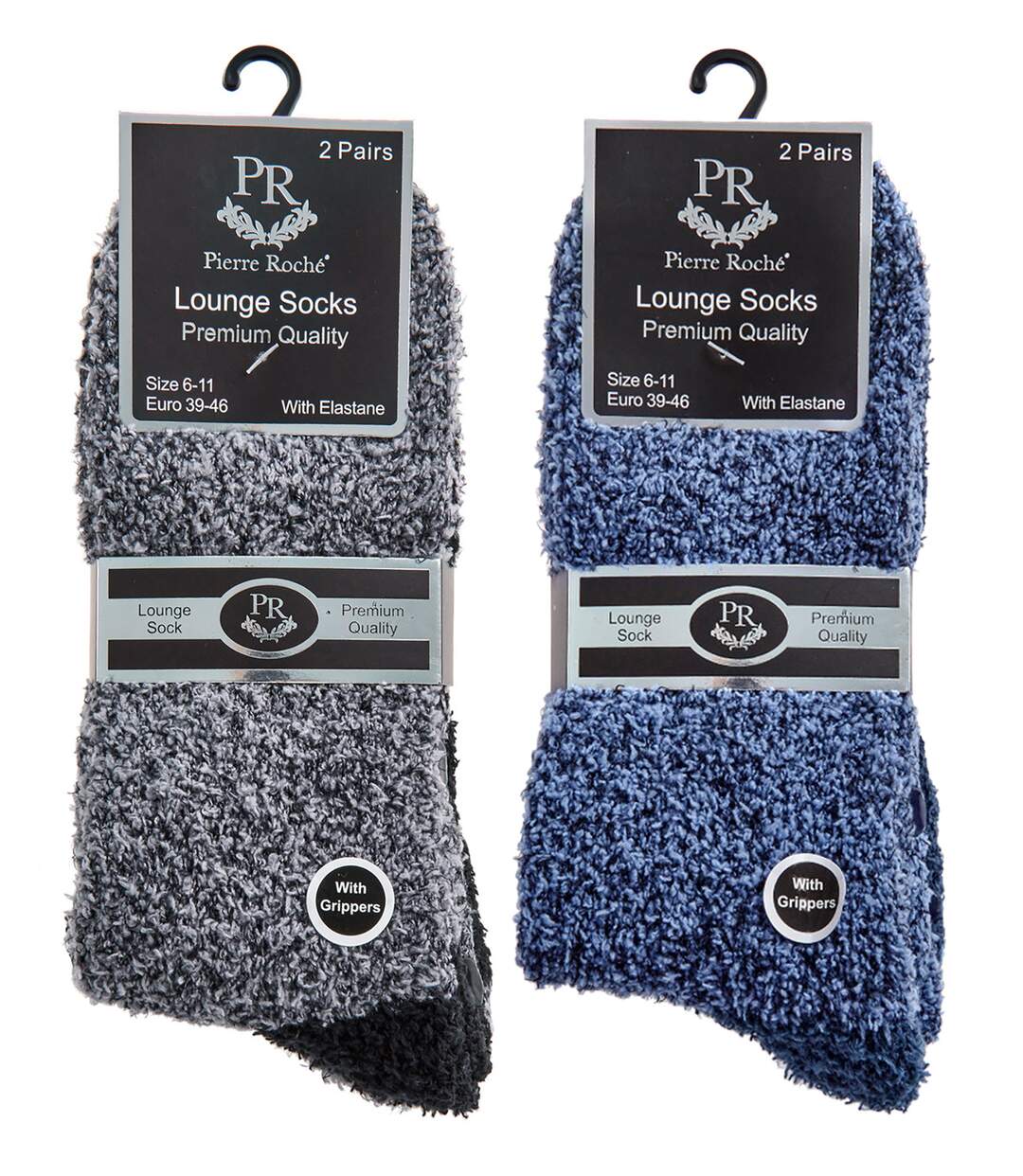 Sock Snob - 4 Paires Homme Chaussettes Polaire Chaudes | Antidérapantes Chaudes-2