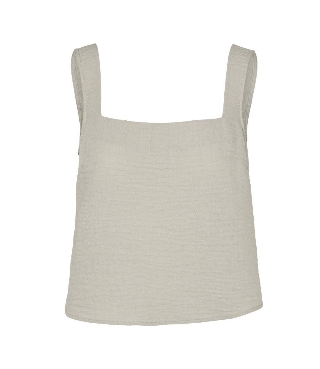 Top beige femme vero moda kita-1