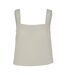 Top beige femme vero moda kita-1