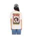 T-shirt femme col rond avec imprimé devant et dos Face Vondutch-3
