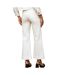 Jean flare blanc femme oraije  elenette 1-2