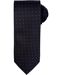 Cravate à petits pois - PR781 - noir et rouge