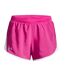 Short fly by 2.0 femme rose Under Armour-1