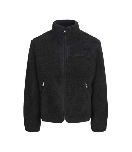 Veste polaire sherpa noire homme jack & jones teddy