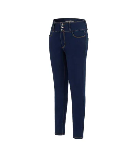 Womens/ladies Cotton Jeans Navy Firetrap