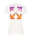 Unisex Adult Gradient Logo Slim T-shirt White Off White-2