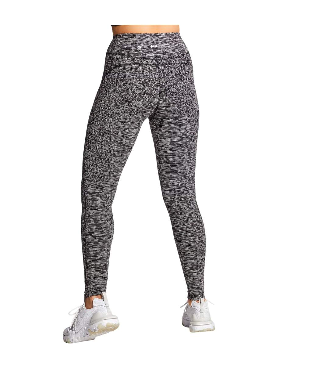 Legging Motif/style Teinture Spatiale Femme Gris Mp-3