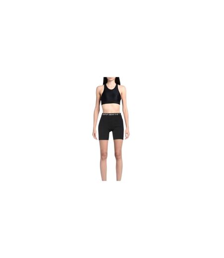 Short Motif/style Logo Femme Noir Gris Off White