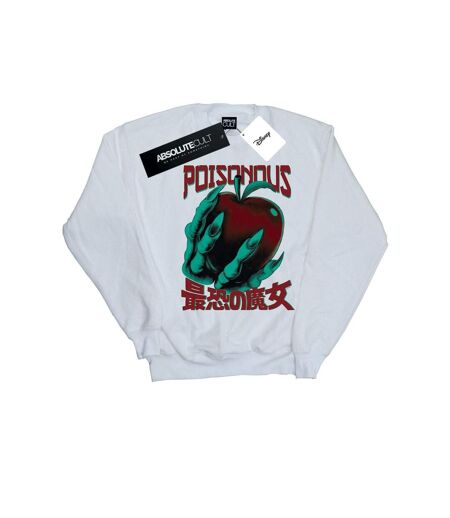 Disney Sweat-shirt Evil Queen Poisonous - Femmes/Dames (Blanc) - UTBI42312