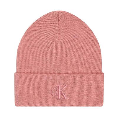 Bonnet Rose Femme Calvin Klein Jeans Beani - Taille unique