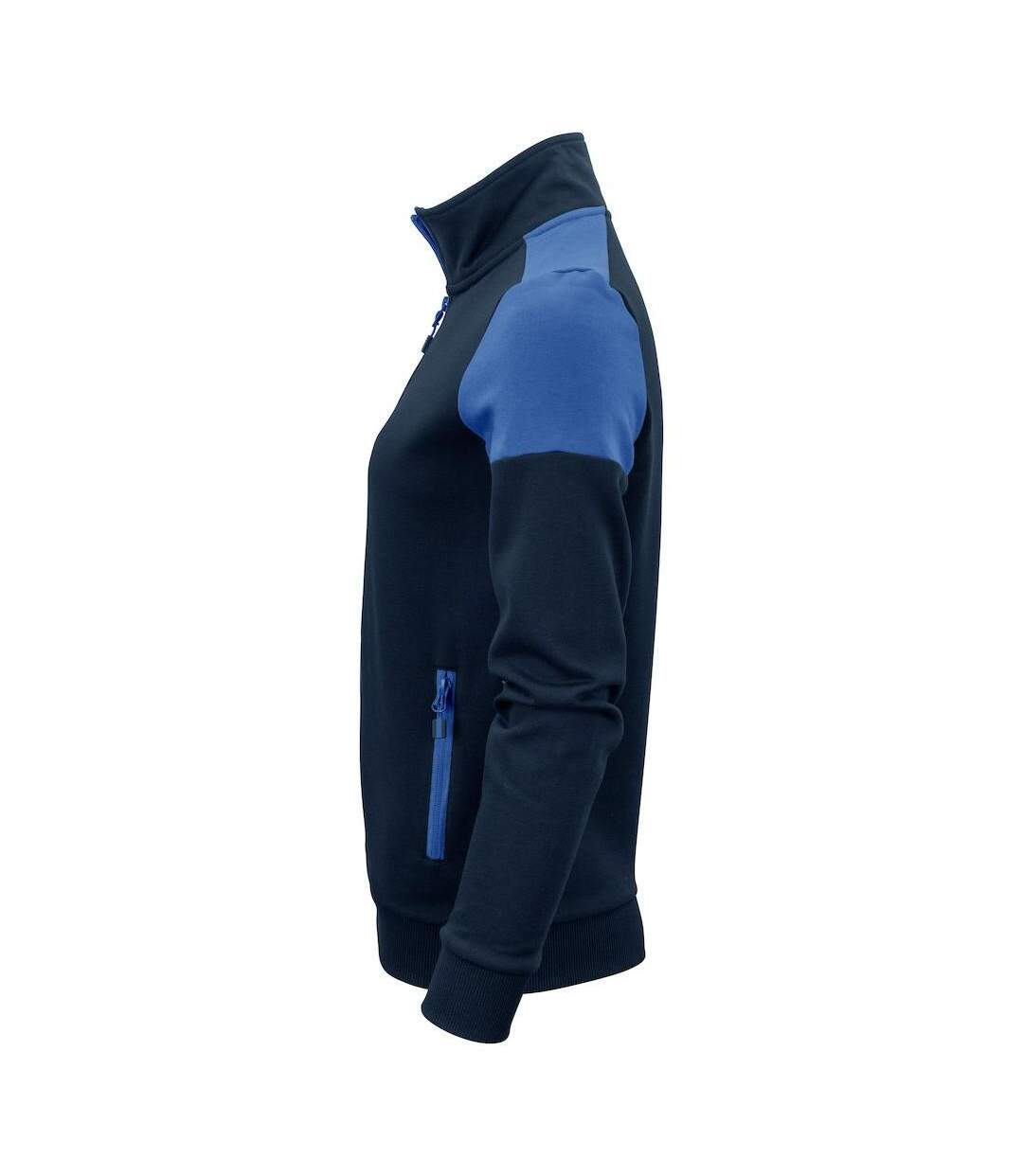 Womens/ladies Prime Jacket Navy Cobalt Blue Printer-3