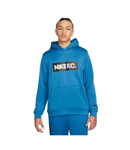 Sweat À Capuche F.c. Homme Bleu Nike