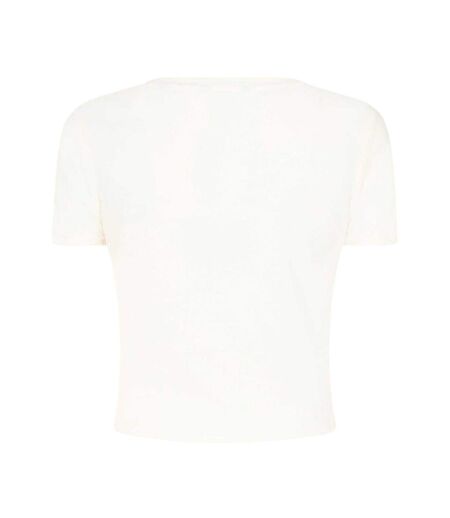 T-shirt Motif/style Imprimé Graphique Femme Blanc Kangol