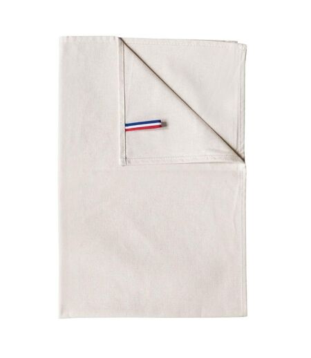 Torchon de vaisselle en coton bio - Origine France garantie - K137 - beige naturel