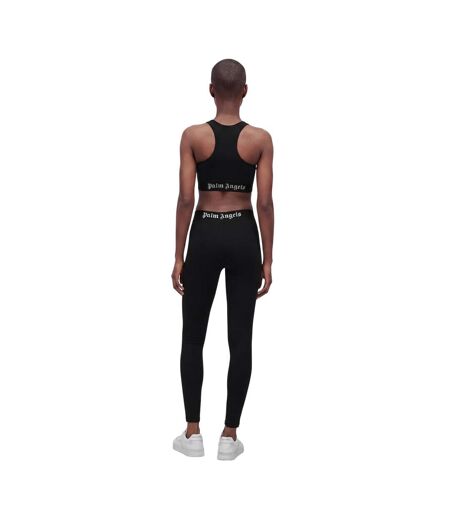 Haut Court Sport Femme Noir Blanc Palm Angels