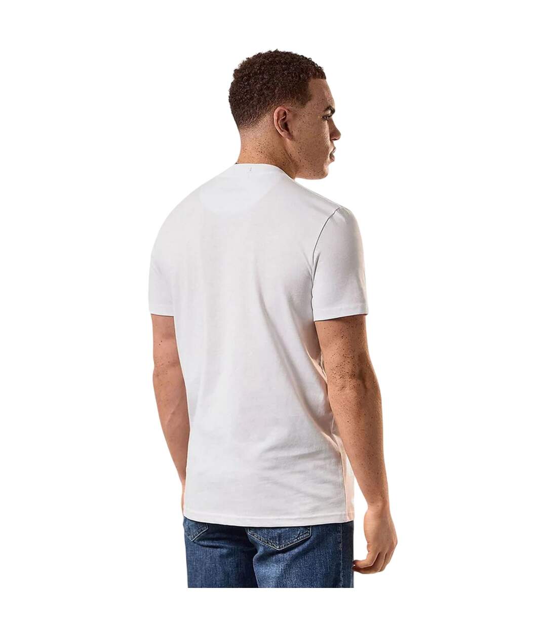 T-shirt Motif/style Imprimé Graphique Homme Blanc Weekend Offender-3