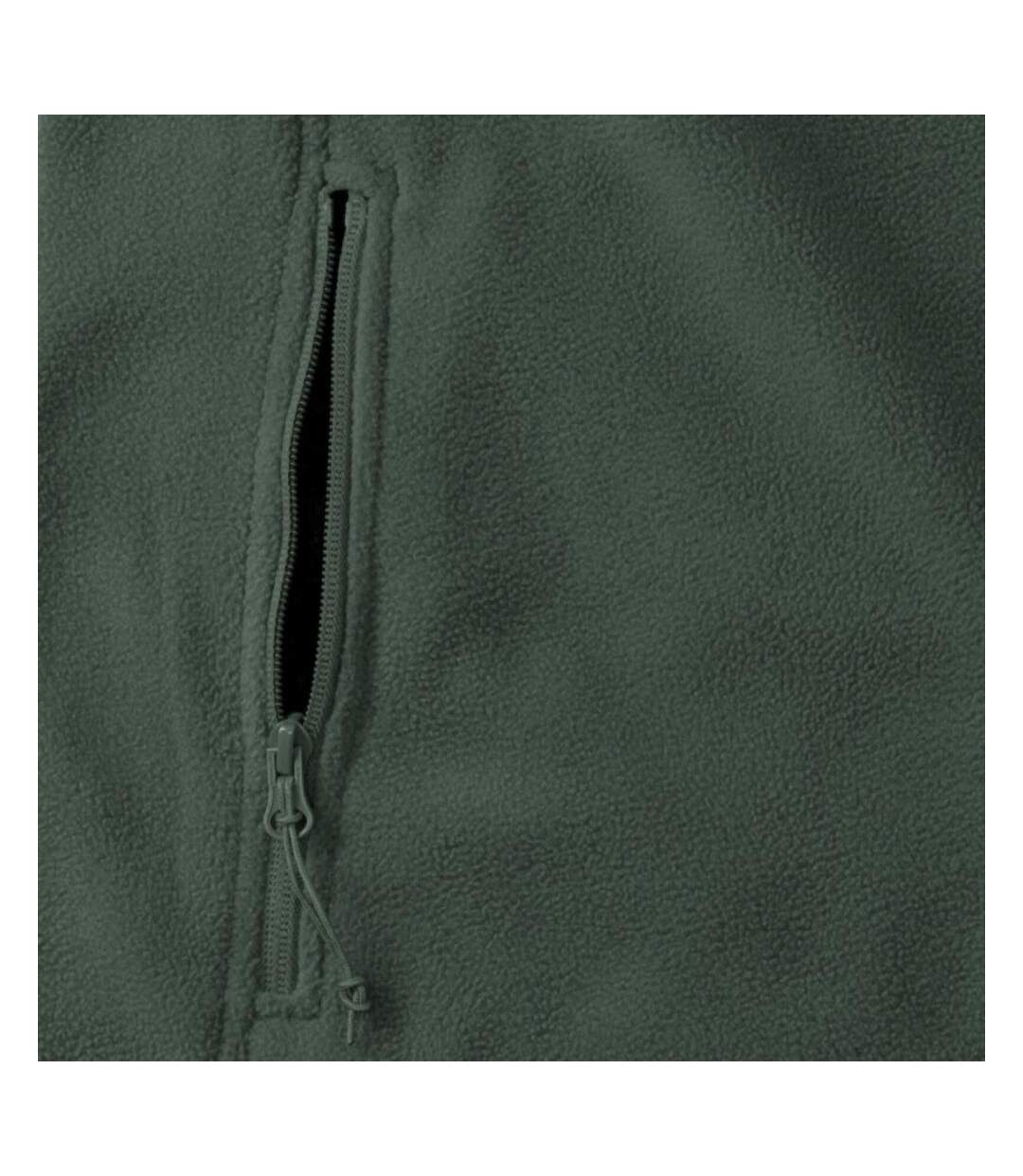 Polaire À Fermeture Zippée Homme Vert Bouteille Russell-3