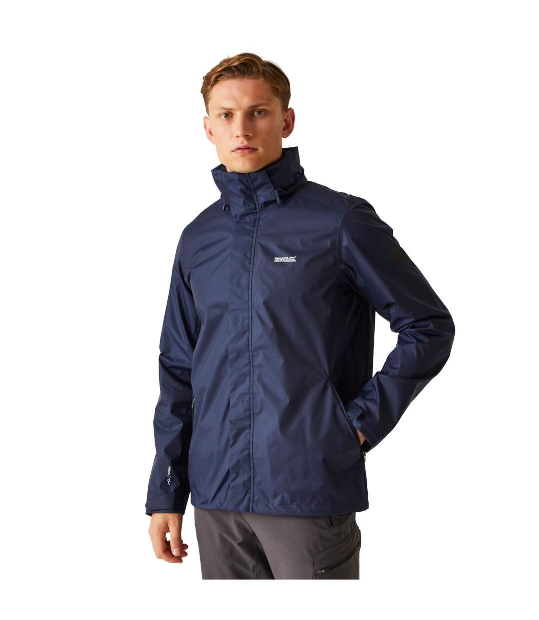 Veste imperméable ballymore homme bleu marine Regatta-4