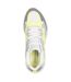 Womens/ladies Uno Mesh Trainers White Grey Skechers-3