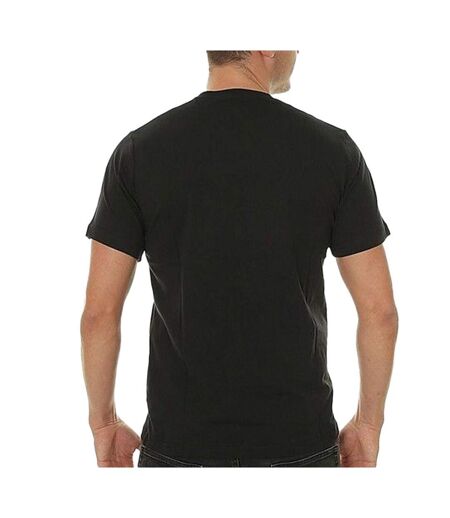 T-Shirt noir mixte converse standard - xs