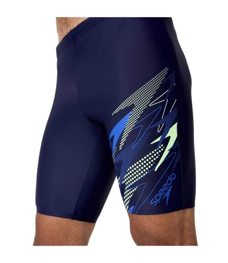 Jammer De Natation Motif/style Logo Medley Homme Bleu Violacé Bleu Vif Imprimé Speedo