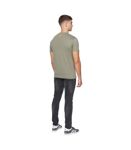 T-shirt raktore homme vert de gris Duck and Cover