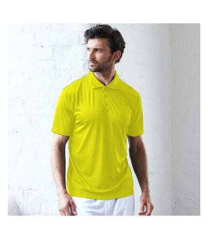 AWDis Just Cool Mens Smooth Short Sleeve Polo Shirt (Sun Yellow)