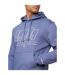 Sweat à capuche maxima homme denim Crosshatch