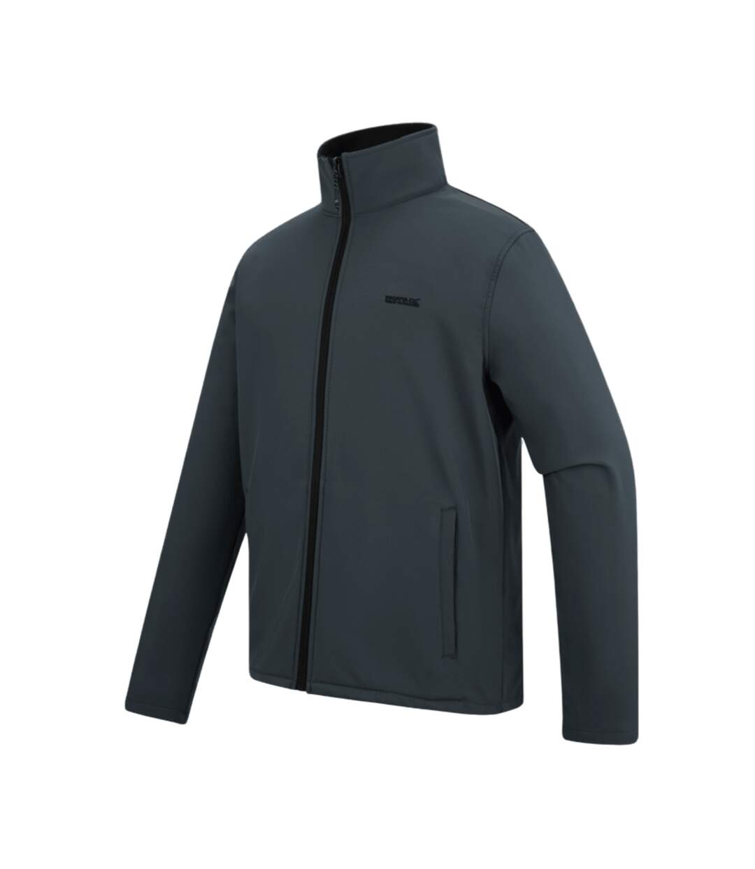 Mens Cera V Wind Resistant Soft Shell Jacket Dark Storm Regatta-3