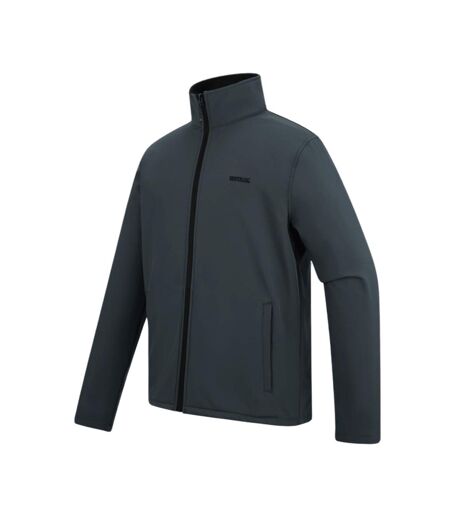 Mens Cera V Wind Resistant Soft Shell Jacket Dark Storm Regatta