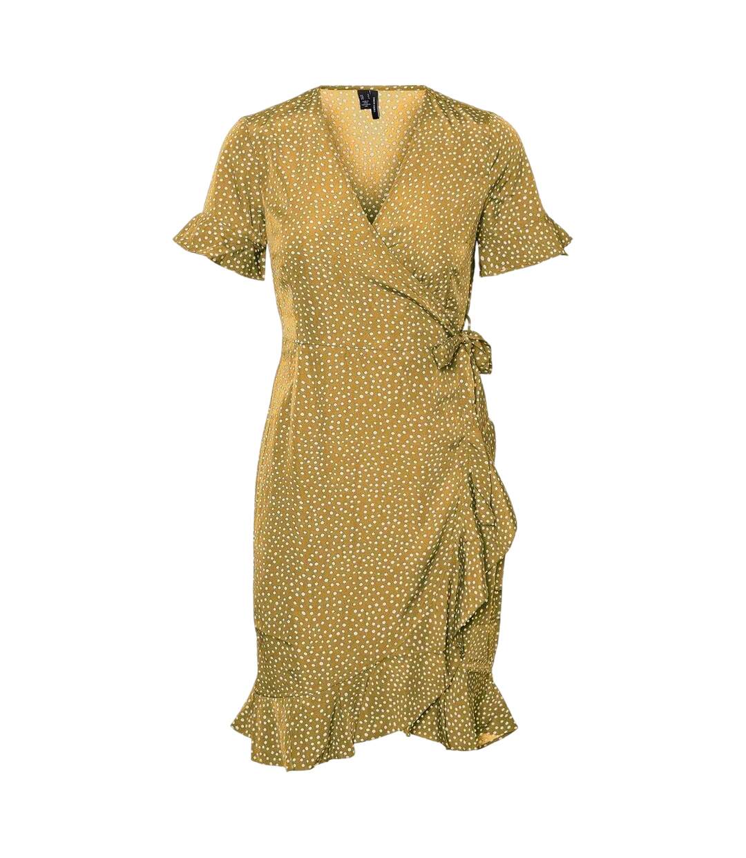 Robe Henna Femme Jaune Or Vero Moda-2