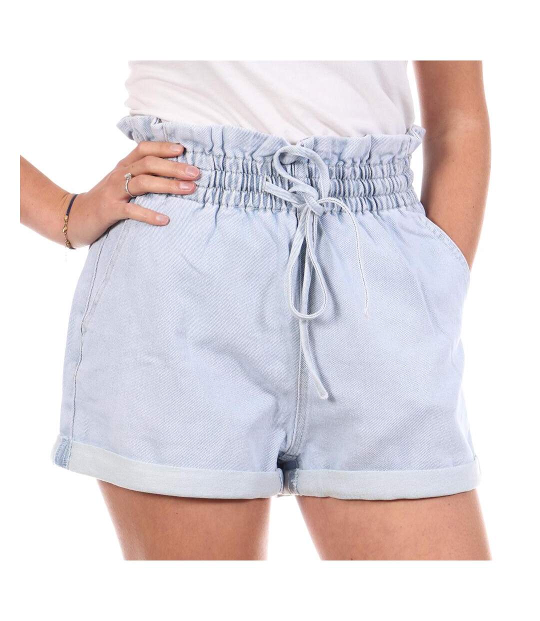 Short bleu femme monday premium 787-1