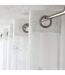 Rideau Voilage Brodé Noël 140x240cm Blanc & Argent-2