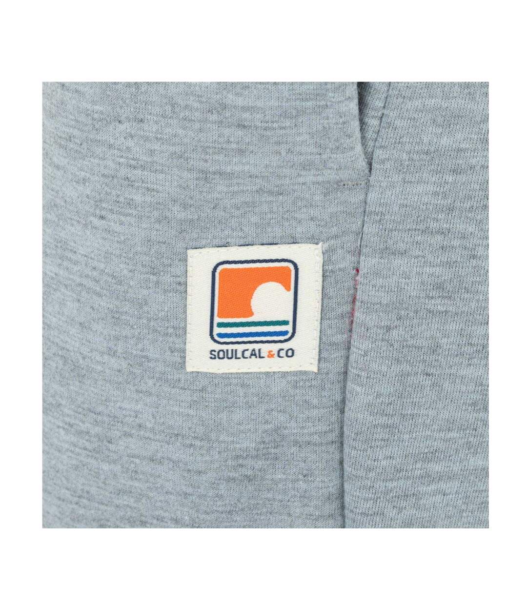 Pantalon De Jogging Motif/style Uni Femme Gris Clair SoulCal-4
