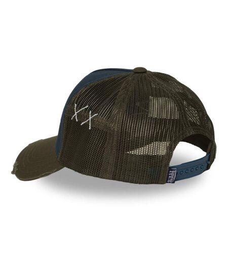 Casquette trucker avec filet effet usé avec filet et patch Used14 Vondutch